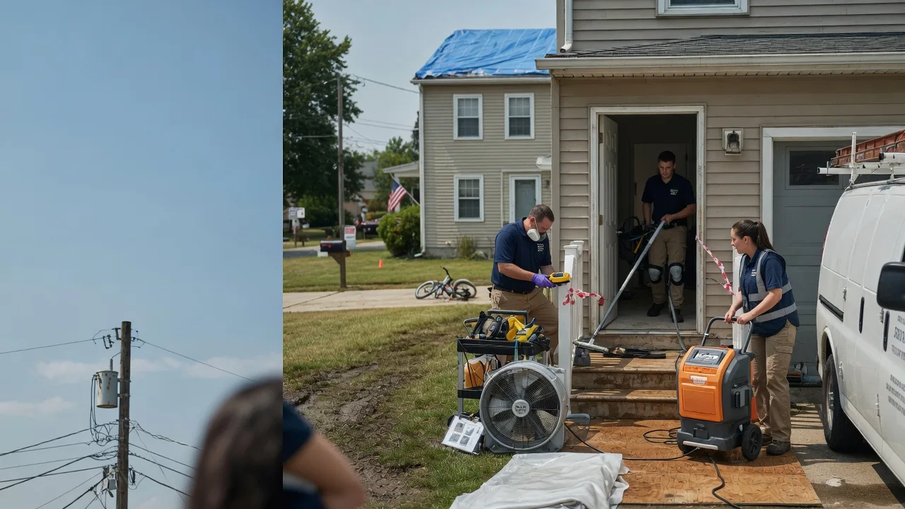 Water Damage Repair in Rosedale, IN near me